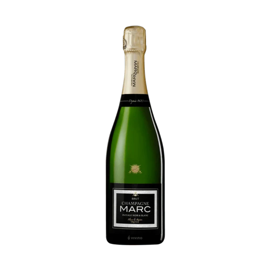 Arthur Marc Initiale Noir & Blanc Champagne